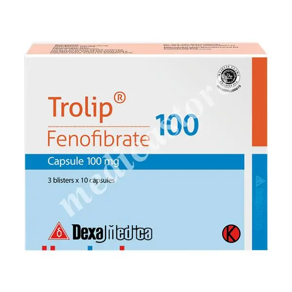 Trolip 100 mg Kapsul