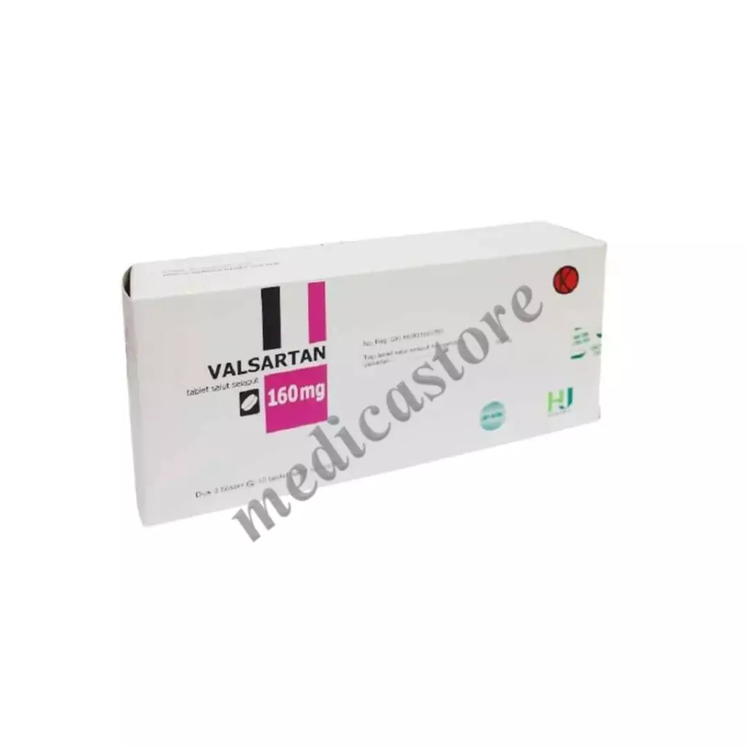 Valsartan 160 mg Tablet Salut Selaput