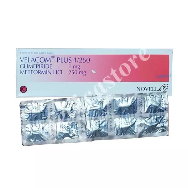 Velacom Plus 1/250 mg Kaplet Salut Selaput