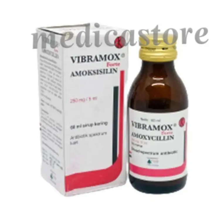 Vibramox Forte 250 mg/5 ml Sirup  60 ml