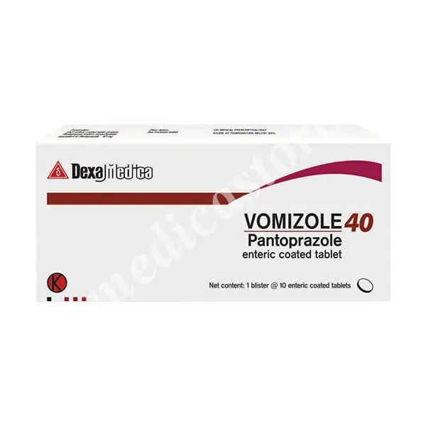 Vomizole 40 mg Tablet Salut Selaput