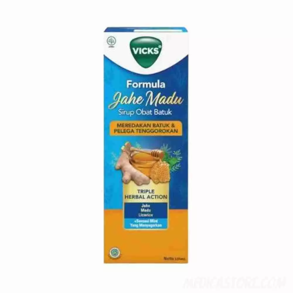 VICKS FORMULA JAHE MADU SIRUP 105 ML