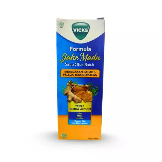 VICKS FORMULA JAHE MADU SYRUP 56 ML