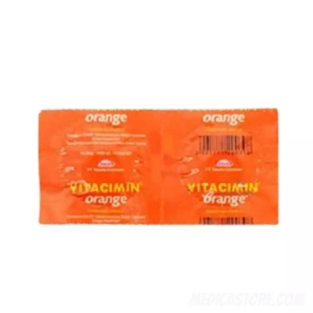 Vitacimin Orange Tablet Hisap 20's