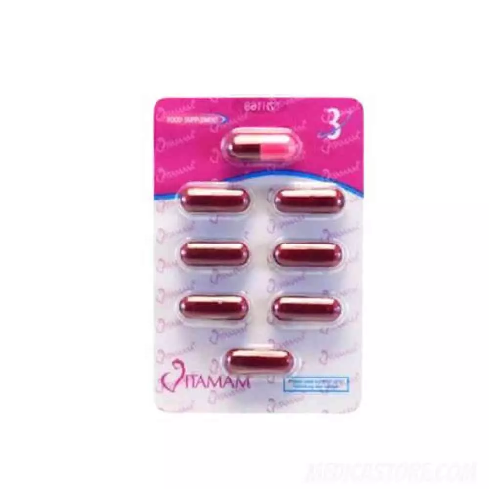 Vitamam 3 Isi 7 Kapsul 
