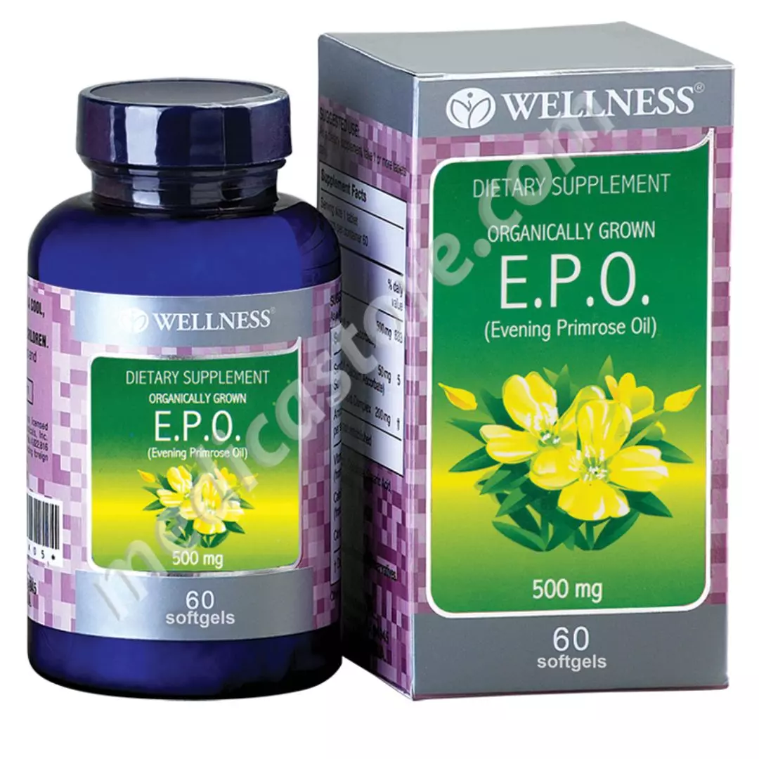 WELLNESS EVENING PRIMROSE OIL (EPO) KAPSUL 60'S