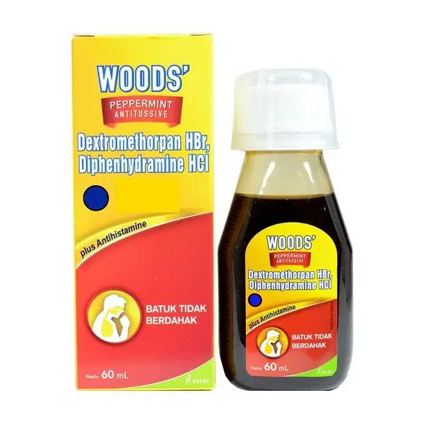 Woods Peppermint Antitussive Sirup 100 ml