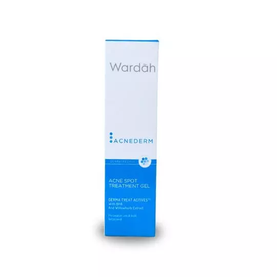 Wardah Acnederm Acne Spot Treatment Gel 15ml