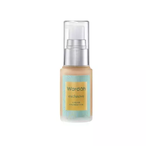 Wardah Exclusive Liquid Foundation 01 SPF 30 Light Beige 20ml