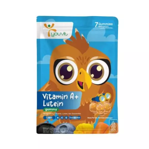 Youvit Vitamin A + Lutein Gummy 6's Sachet