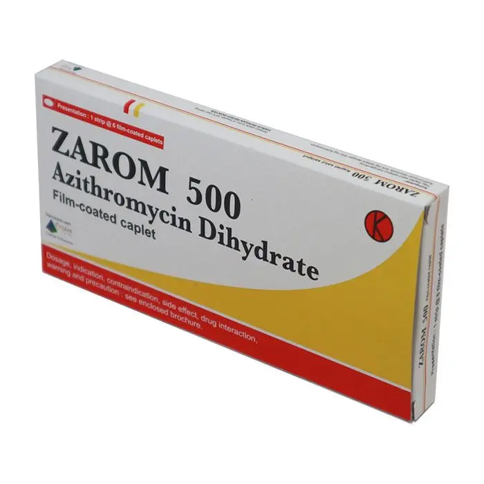 Zarom 500 mg Kapsul
