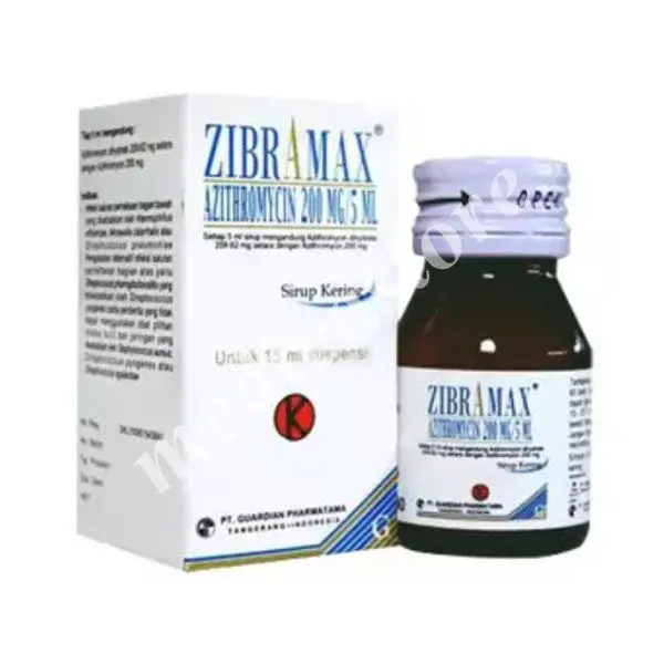 Zibramax Dry Sirup 15 ml