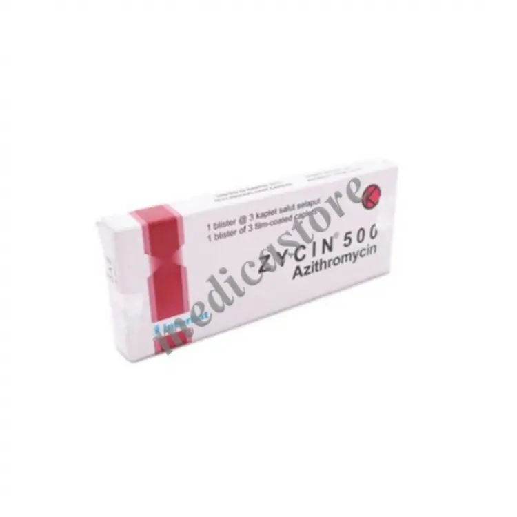 Zycin 500 mg Kaplet Salut Selaput