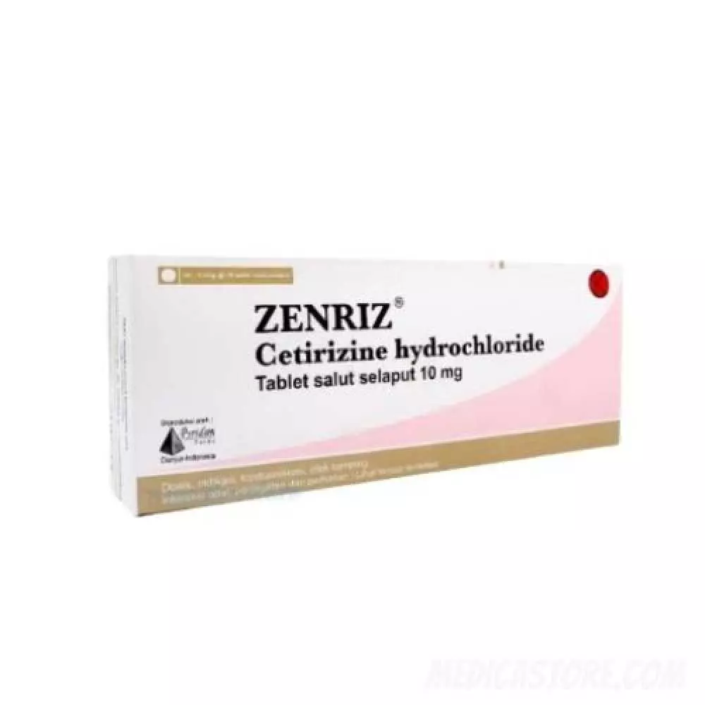 Zenriz 10 mg Tablet 30'S