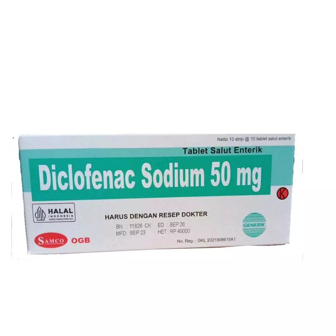 DICLOFENAC SODIUM TABLET  50 MG (SAMCO) 