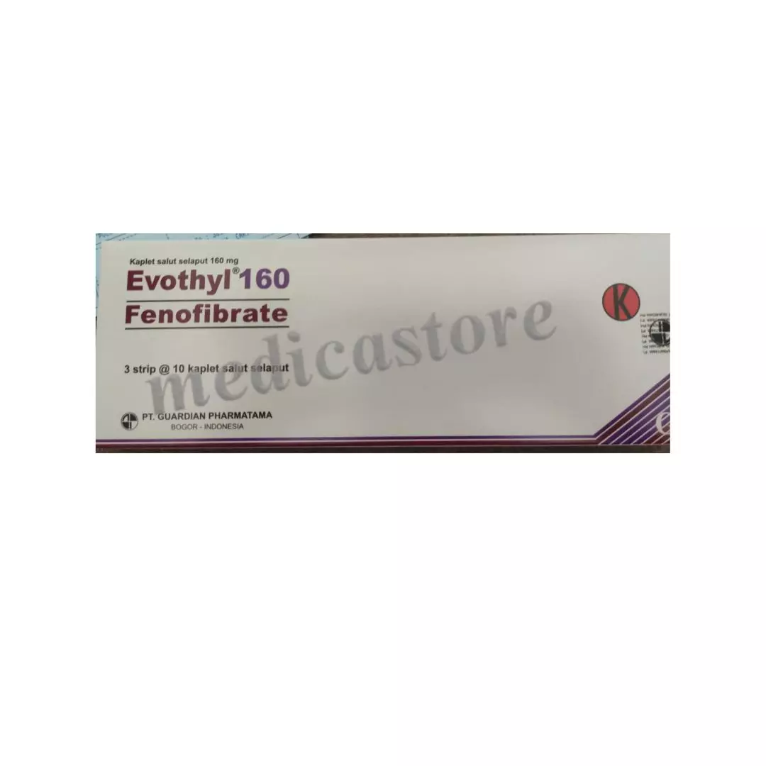 Evothyl 160 mg Kaplet Salut Selaput