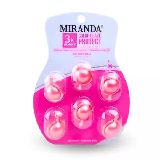 MIRANDA HAIR SERUM COLOR GLAZE PROTECT 6X 1 ML