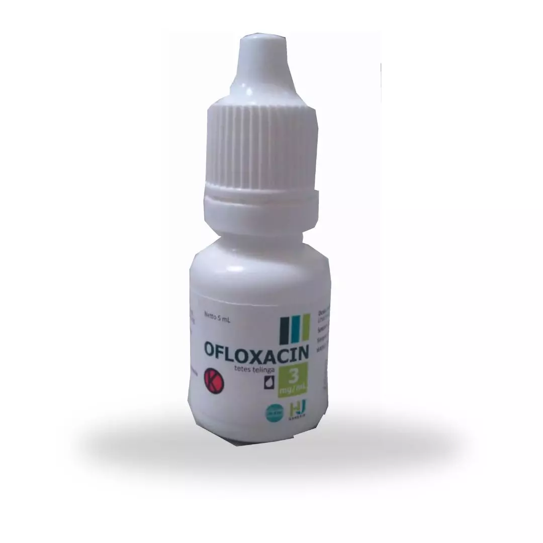 Ofloxacin 3 mg/ml Tetes Telinga 5ml