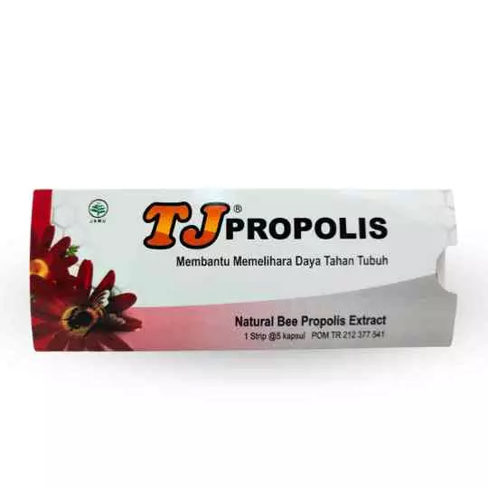 TJ PROPOLIS STRIP ISI 5 KAPSUL