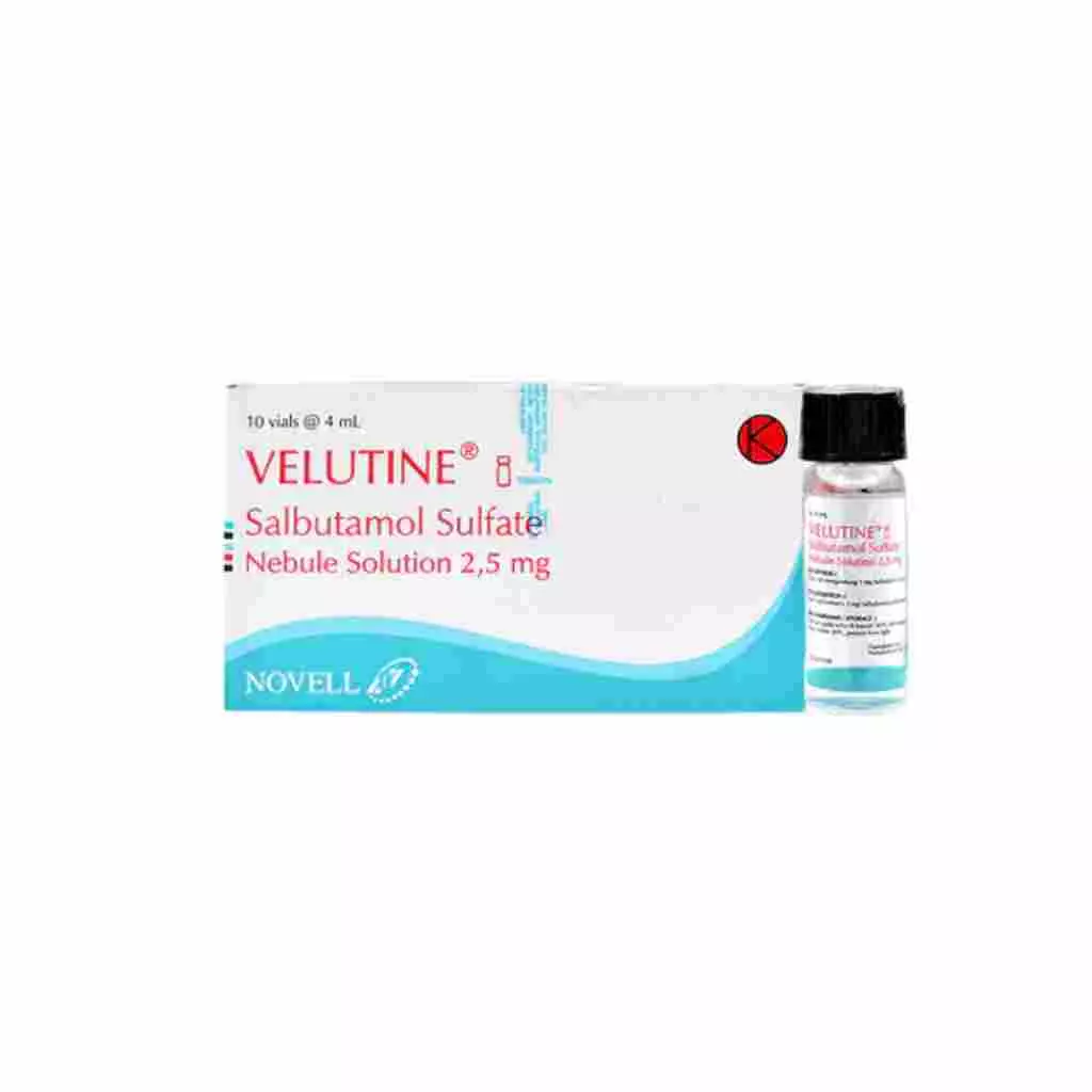 Velutine Cairan Inhalasi 2,5 mg